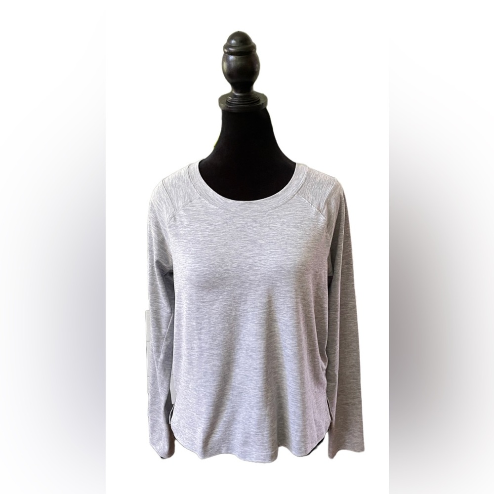 RBX: Gray Activewear Long Sleeve Shirt